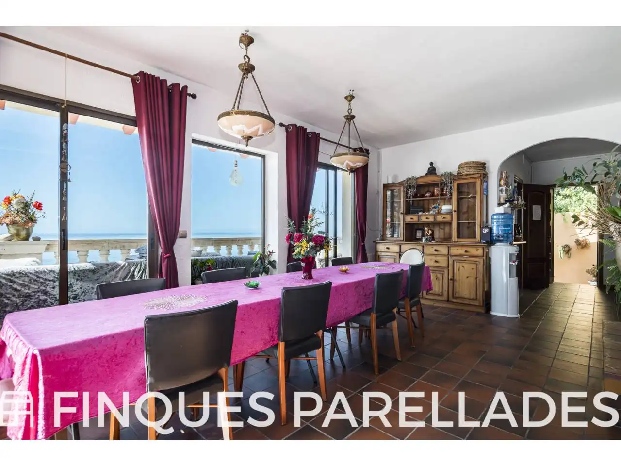 Dining room of Houses for sale in Sitges  with Terrace and Swimming Pool