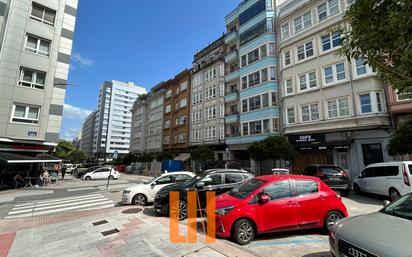 Exterior view of Flat for sale in A Coruña Capital   with Heating, Parquet flooring and Storage room