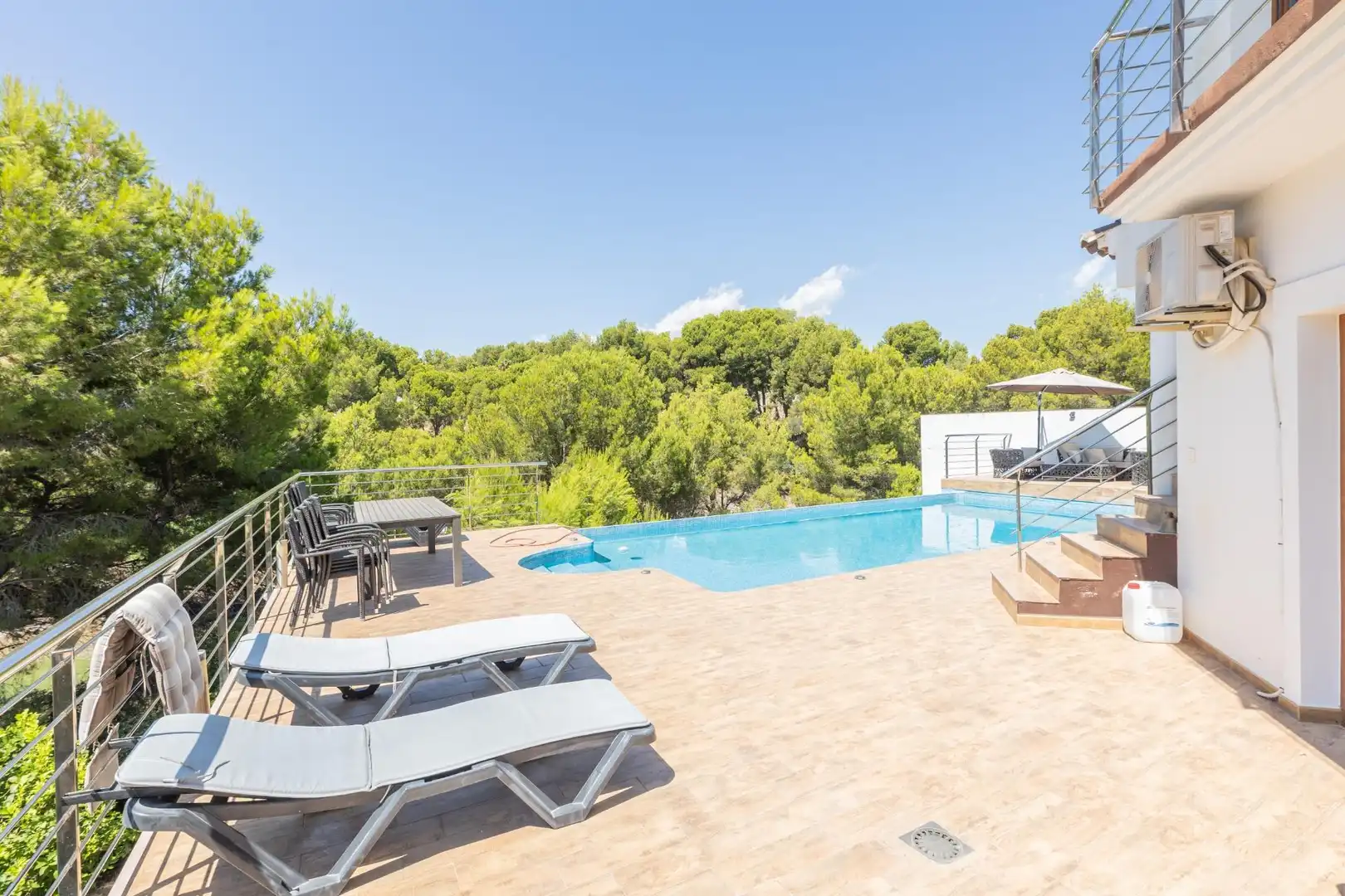 Piscina de Casa o chalet en venta en Altea con Aire acondicionado, Jardín privado y Terraza