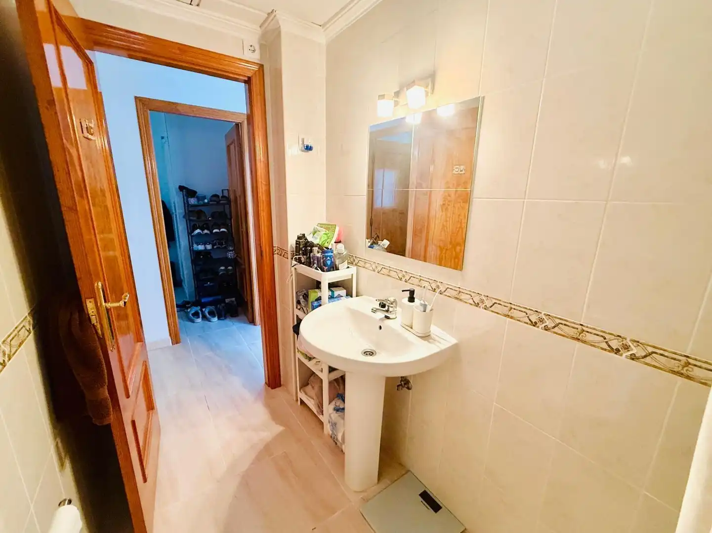 Bathroom of Flat for sale in Águilas  with Private garden, Terrace and Furnished