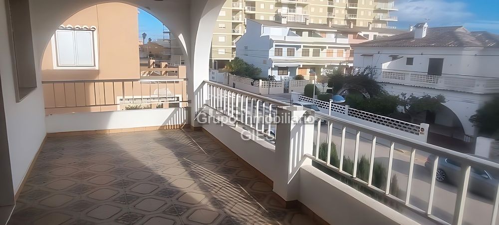 Terrassa de Casa adosada en venda en Sueca amb Aire condicionat, Calefacció i Jardí privat