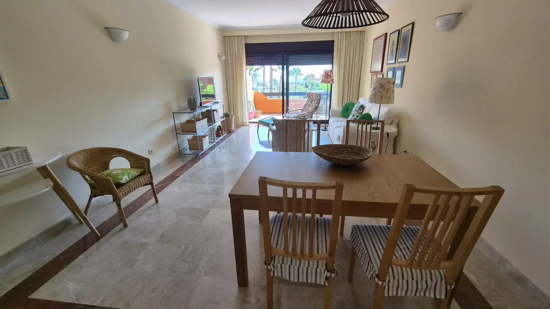 Dining room of Apartments for sale in Estepona  with Air Conditioner, Terrace and Storage room