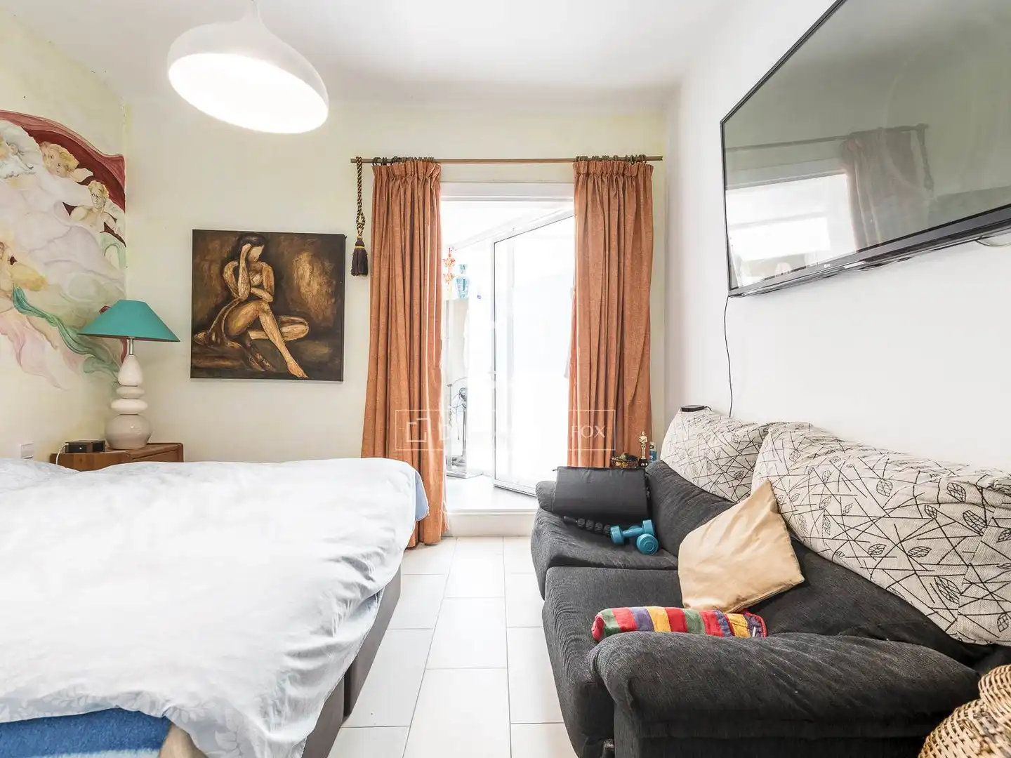 Bedroom of Flat for sale in Barcelona  with Air Conditioner, Heating and Terrace