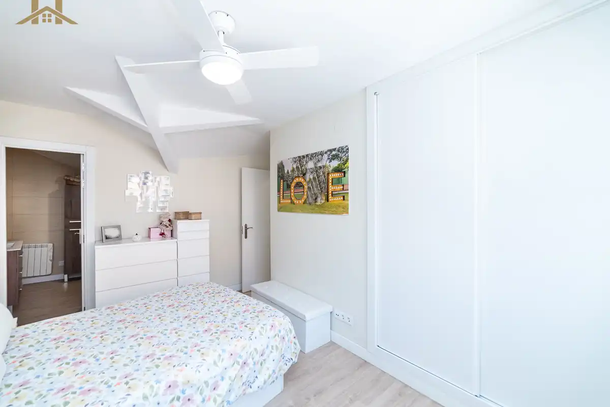 Schlafzimmer von Maisonette zum Verkauf in Villamantilla mit Heizung und Abstellraum
