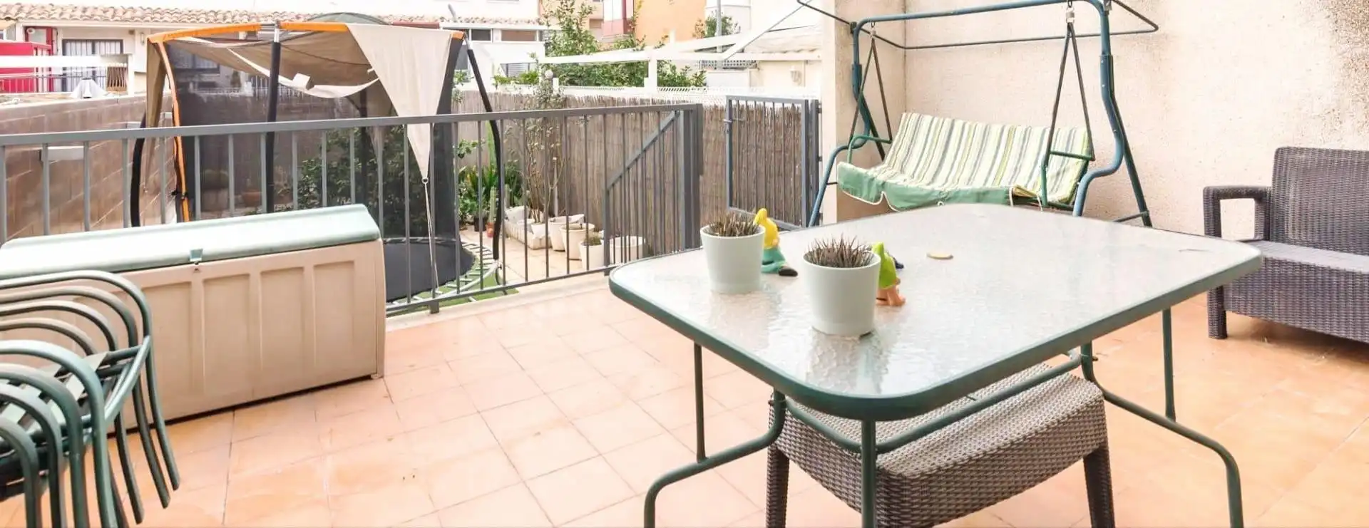 Terrace of Duplexes for sale in Murcia  with Air Conditioner, Private garden and Terrace