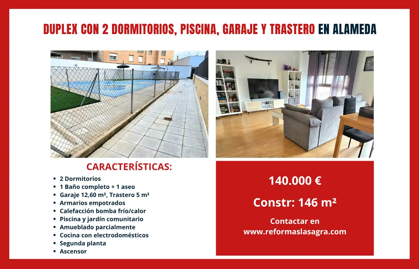 Vista exterior de Dúplex en venda en Alameda de la Sagra amb Aire condicionat, Calefacció i Parquet