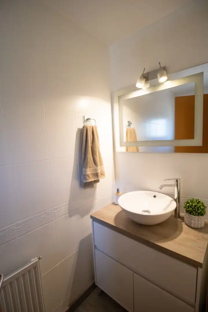 Bathroom of Houses for sale in Palau-saverdera  with Air Conditioner, Heating and Private garden