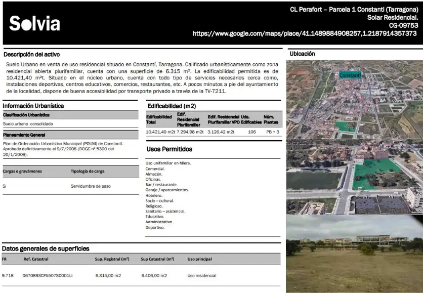 Terreno residenziale in vendita a Carrer Flix 15, imagen 3
