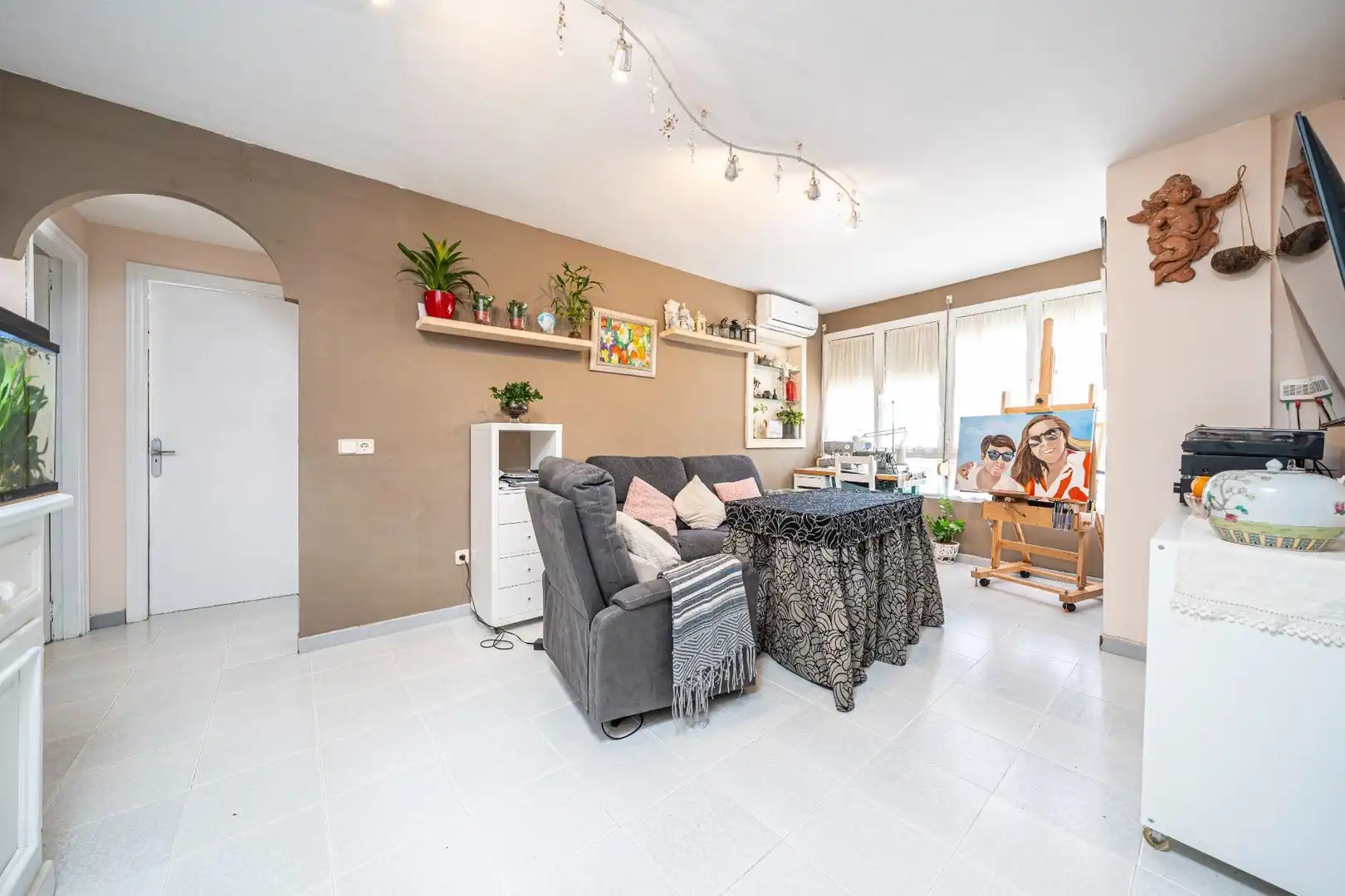 Sala de estar de Piso en venta en Son Servera