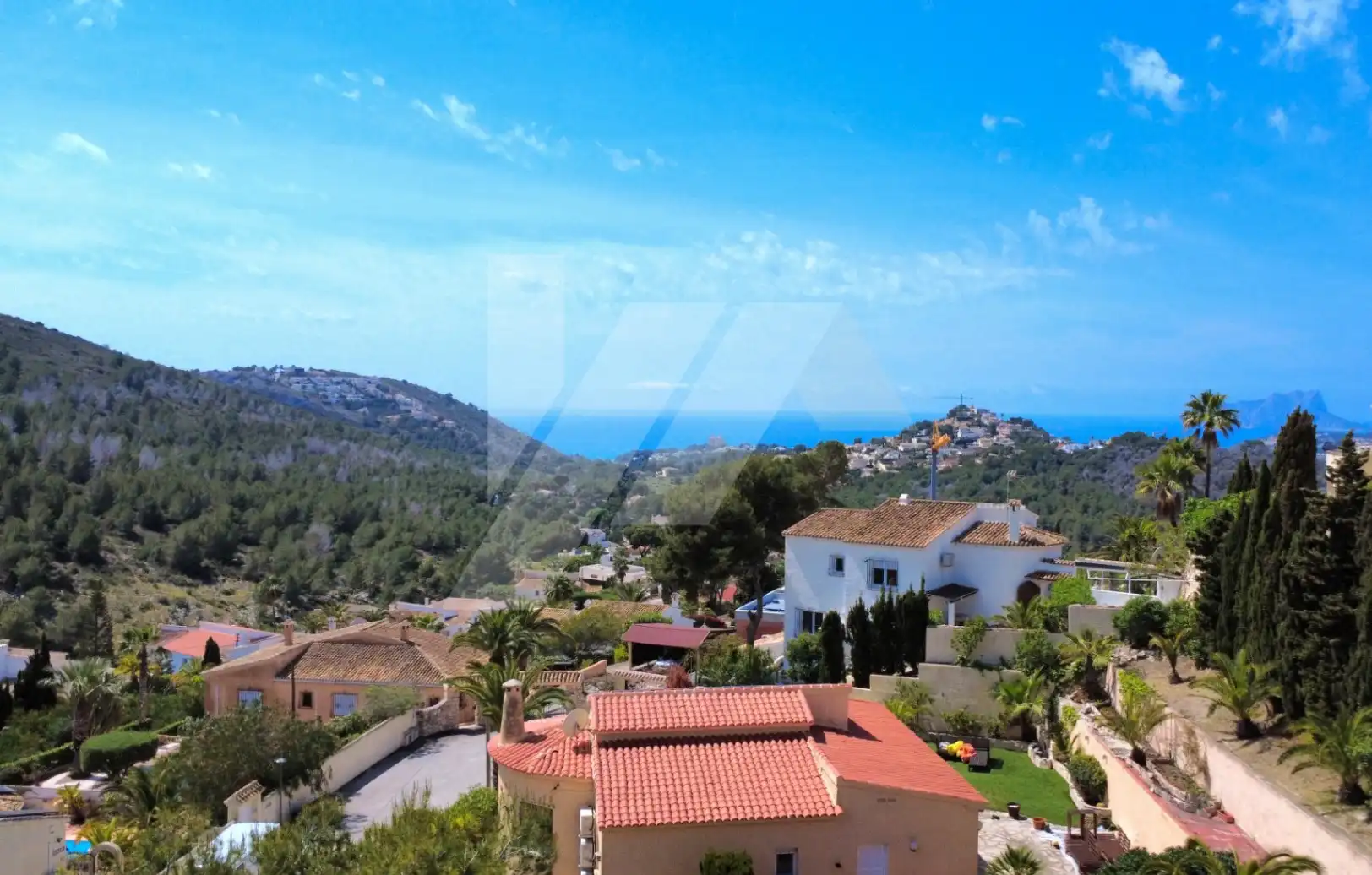 Vista exterior de Casa o chalet en venta en Benitachell / El Poble Nou de Benitatxell con Aire acondicionado, Calefacción y Jardín privado