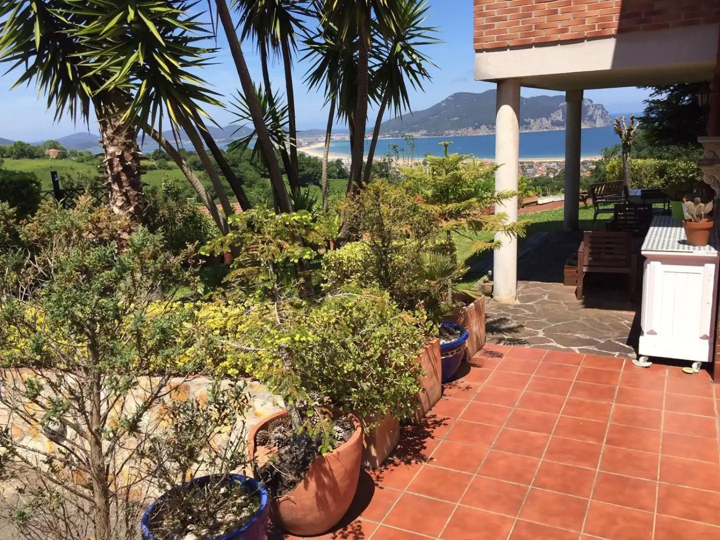 Terraza de Casa o chalet de alquiler en Limpias con Calefacción, Terraza y Amueblado