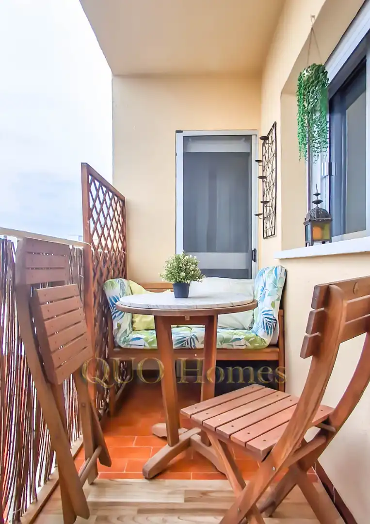 Balcony of Flat for sale in Jerez de la Frontera  with Air Conditioner