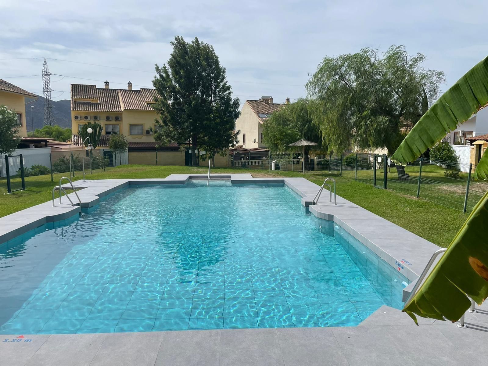 Swimming pool of Single-family semi-detached for sale in Cártama  with Air Conditioner, Heating and Terrace