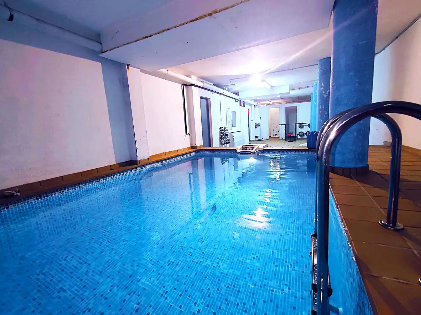 Piscina de Casa o chalet en venta en Barcelona con Aire acondicionado, Parquet y Terraza