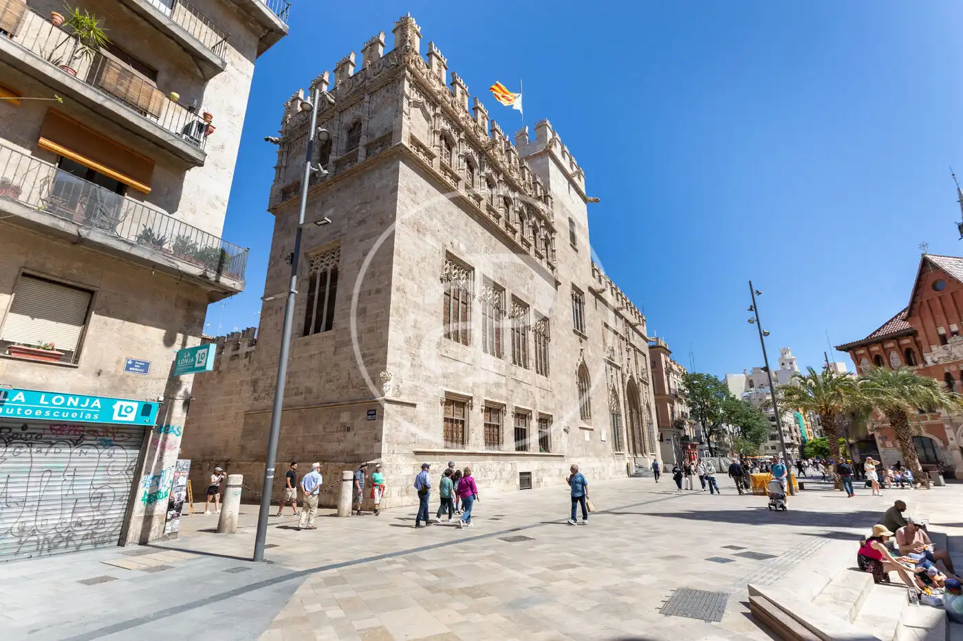 Vista exterior de Pis en venda en Valencia amb Aire condicionat, Calefacció i Moblat