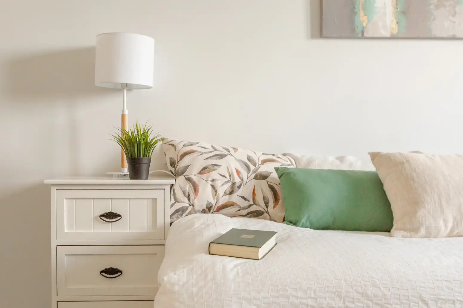 Schlafzimmer von Wohnung zum Verkauf in  Pamplona / Iruña mit Klimaanlage, Heizung und Parkett