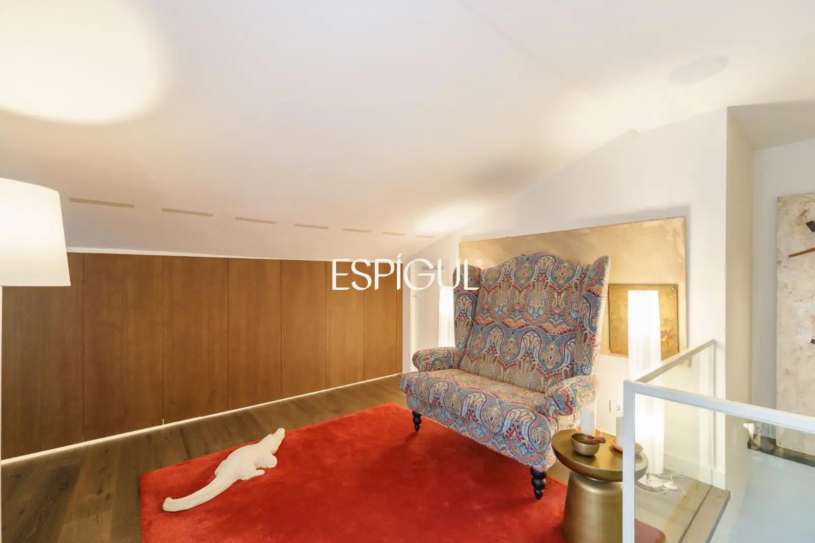 Living room of Attic for sale in Barcelona  with Air Conditioner, Heating and Parquet flooring