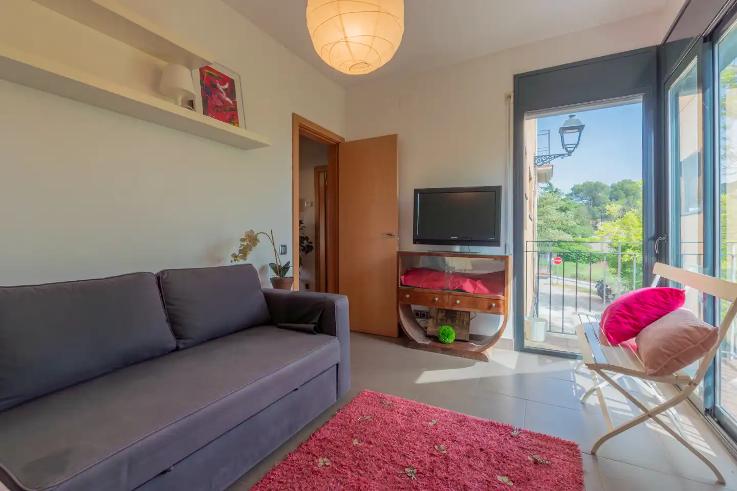 Sala d'estar de Casa adosada en venda en Rellinars amb Calefacció, Terrassa i Balcó