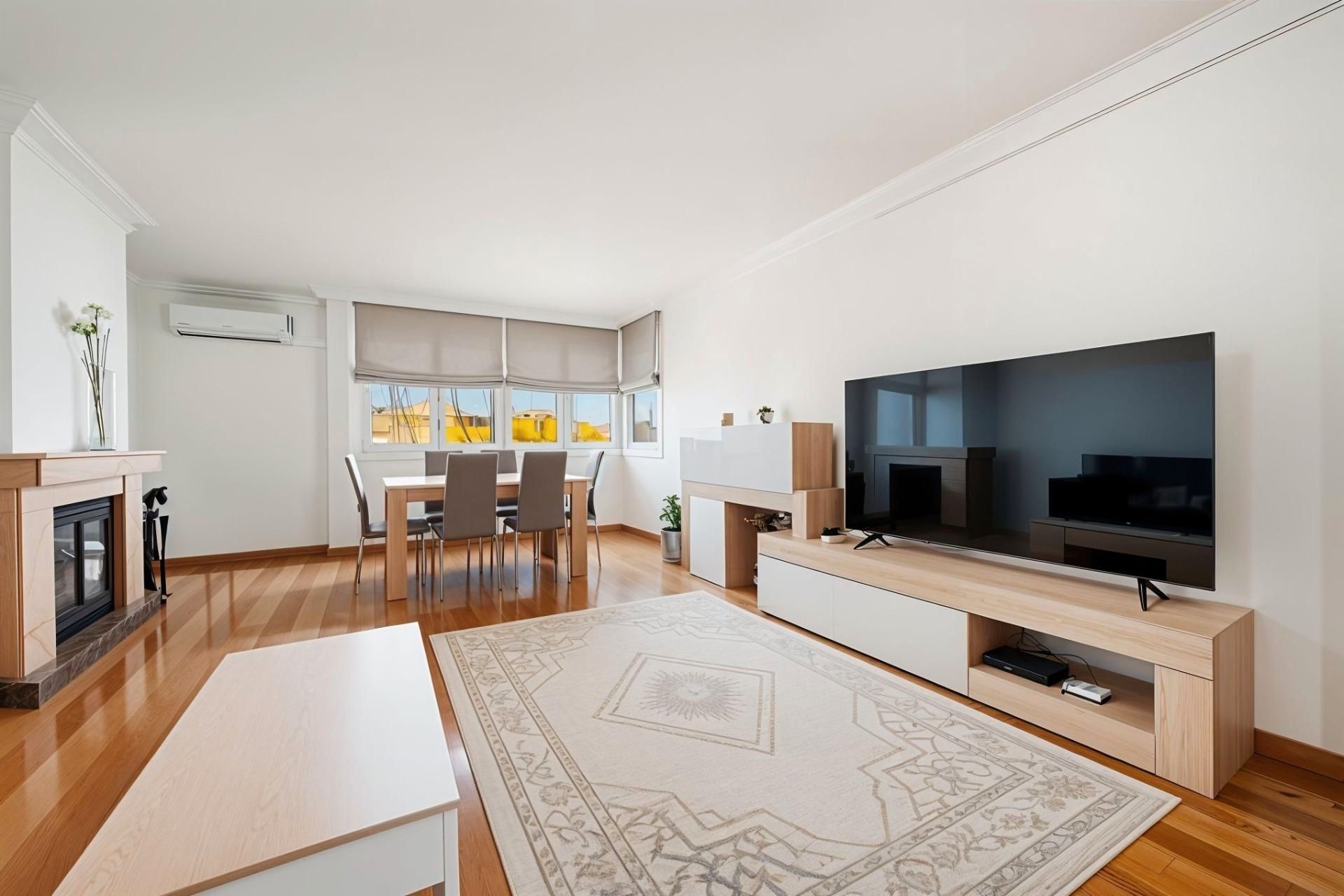 Sala d'estar de Pis en venda en  Palma de Mallorca amb Aire condicionat, Terrassa i Forn