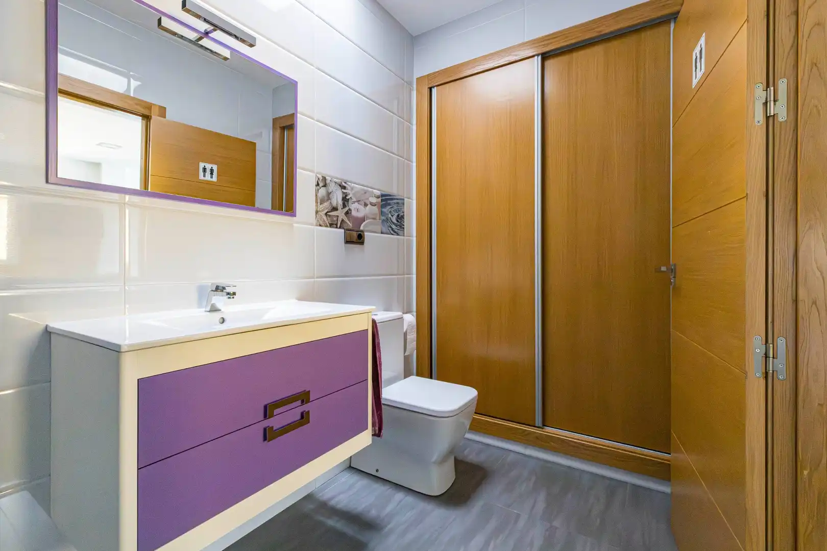 Baño de Casa adosada en venta en Murcia con Aire acondicionado, Terraza y Trastero