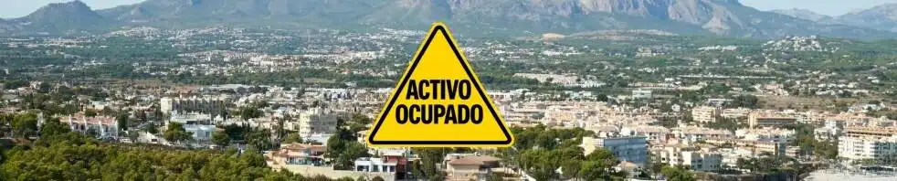 Exterior view of Flat for sale in L'Alfàs del Pi  with Private garden
