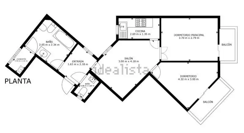 Piso con balcón en venta en Calle de la Diputació, imagen 30