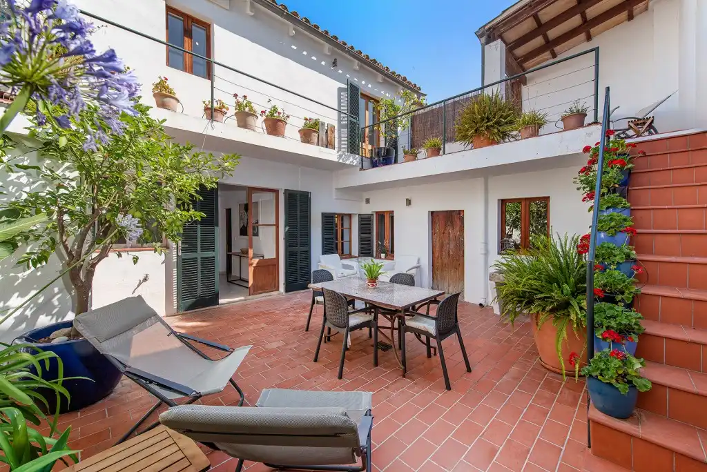 Terraza de Casa adosada en venta en Pollença con Aire acondicionado, Jardín privado y Terraza