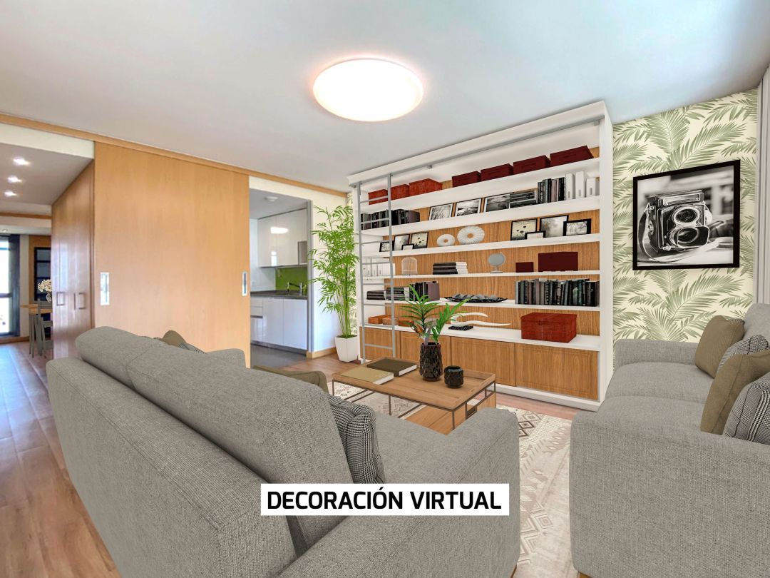 Living room of Flat for sale in Vitoria - Gasteiz  with Heating, Parquet flooring and Terrace