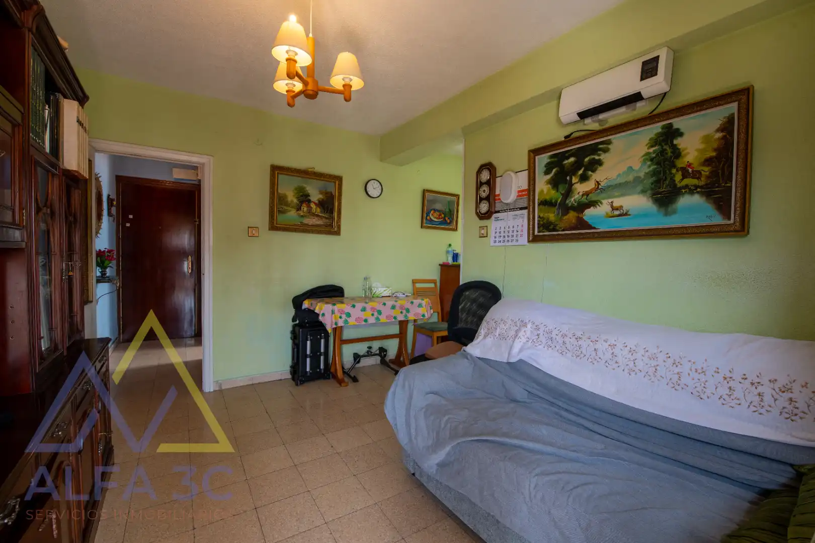Living room of Flat for sale in Madrid  with Terrace