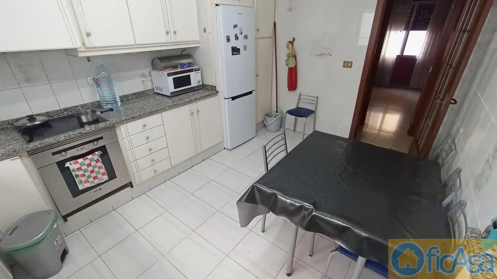 Cocina de Apartamento en venta en Castellón de la Plana / Castelló de la Plana con Aire acondicionado y Balcón