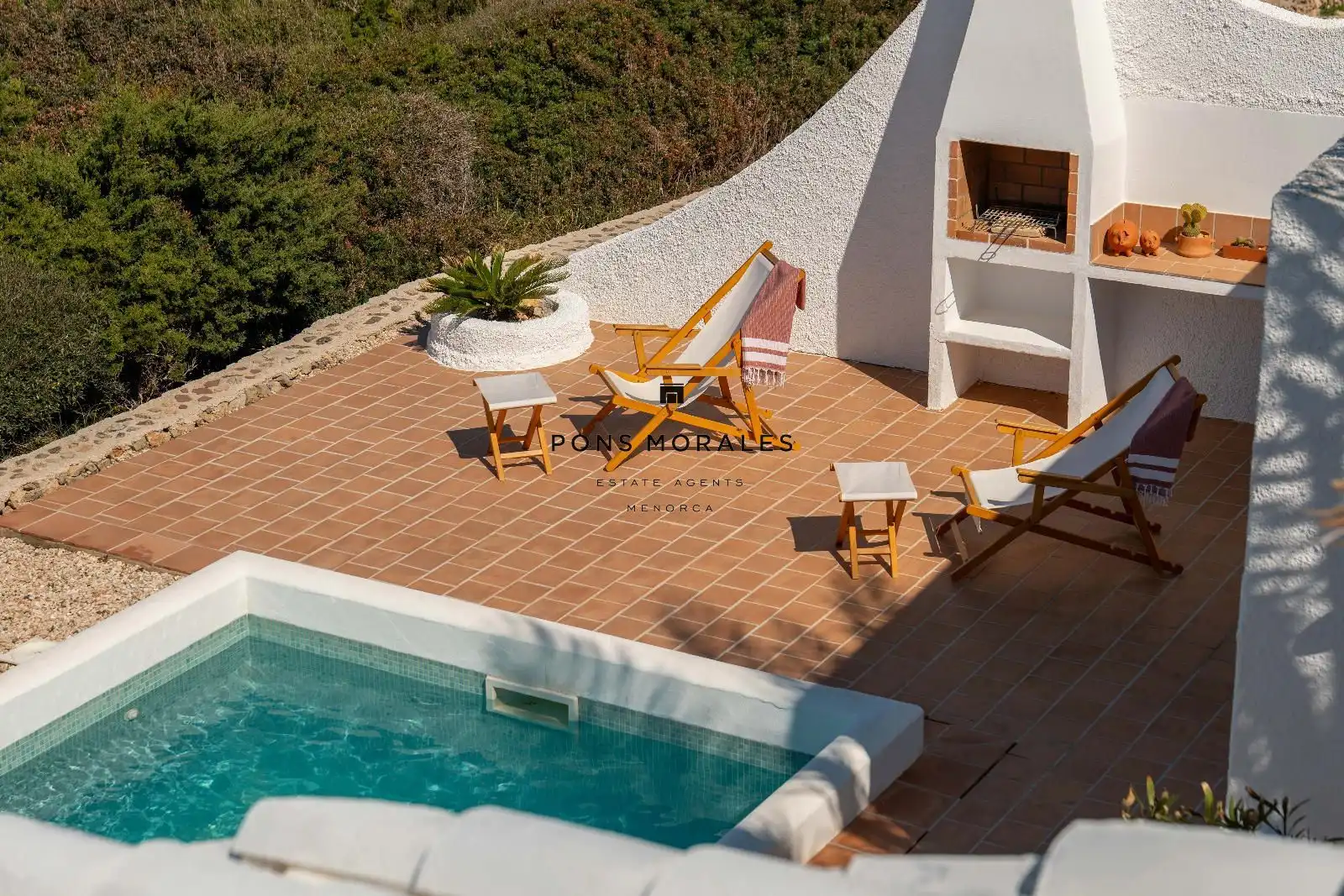 Terraza de Casa o chalet en venta en Ciutadella de Menorca con Aire acondicionado, Calefacción y Jardín privado