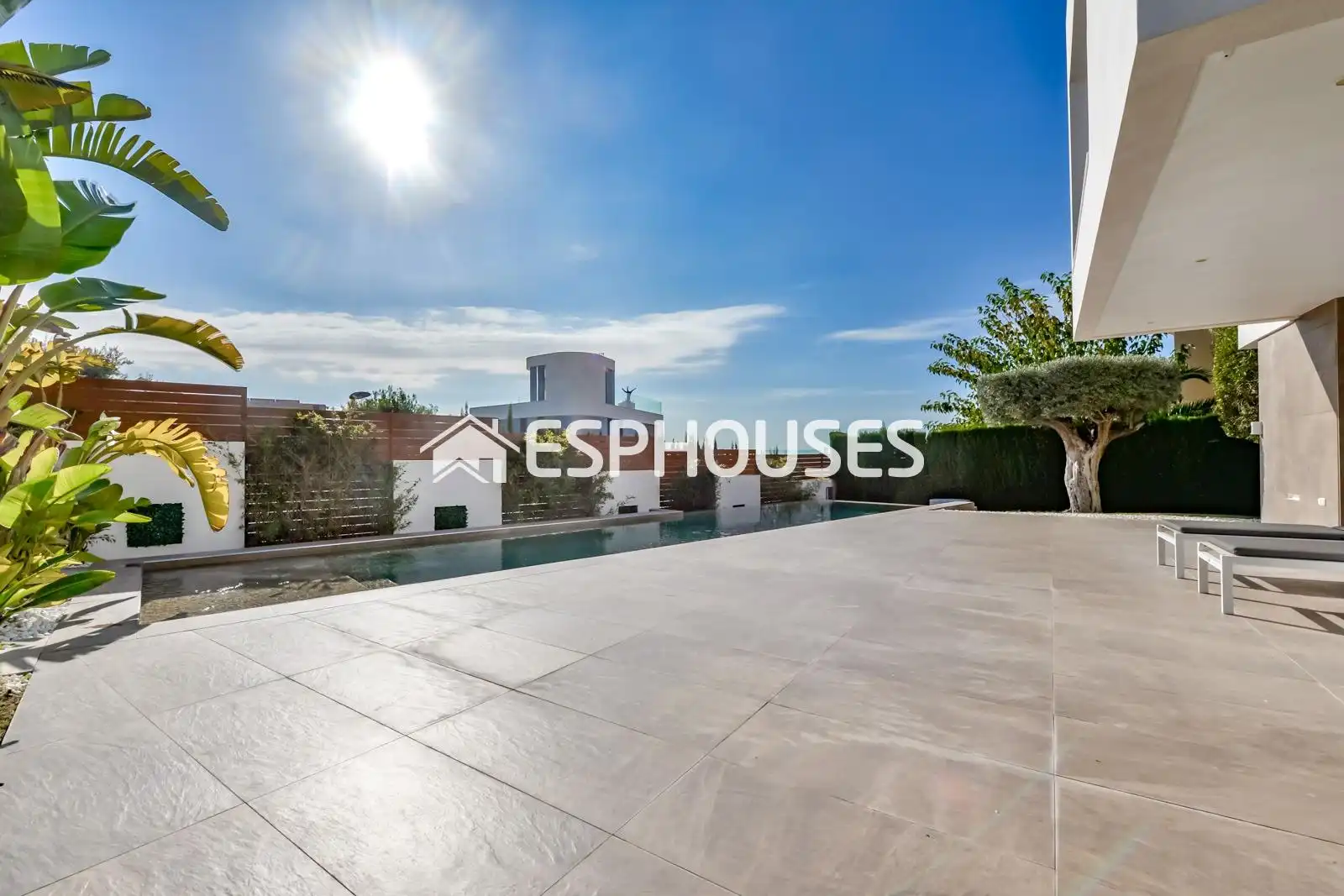 Terraza de Casa o chalet en venta en Finestrat con Aire acondicionado, Calefacción y Piscina