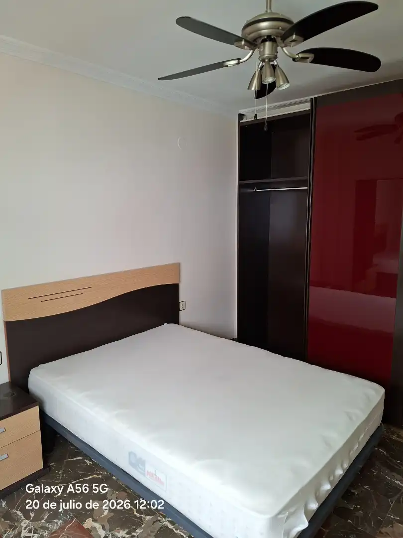 Bedroom of Flat for rent in Cenes de la Vega  with Air Conditioner, Furnished and Oven