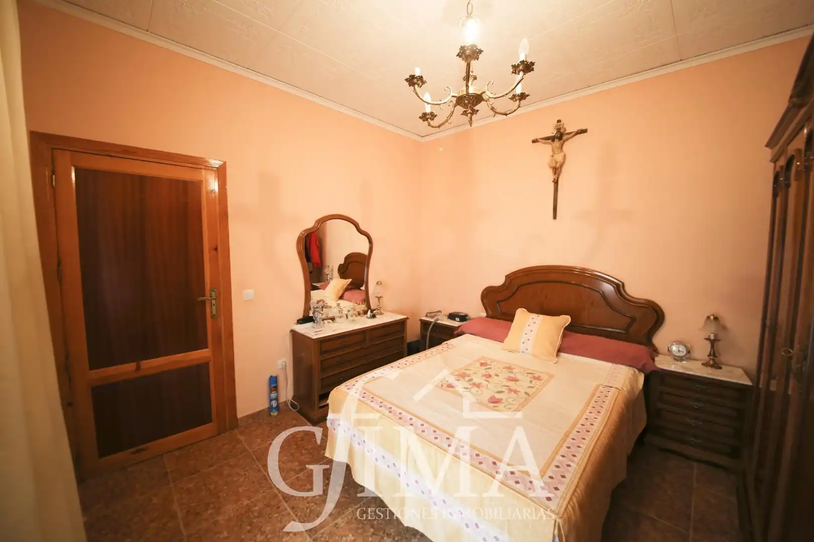 Bedroom of Houses for sale in Tomelloso  with Air Conditioner, Heating and Terrace