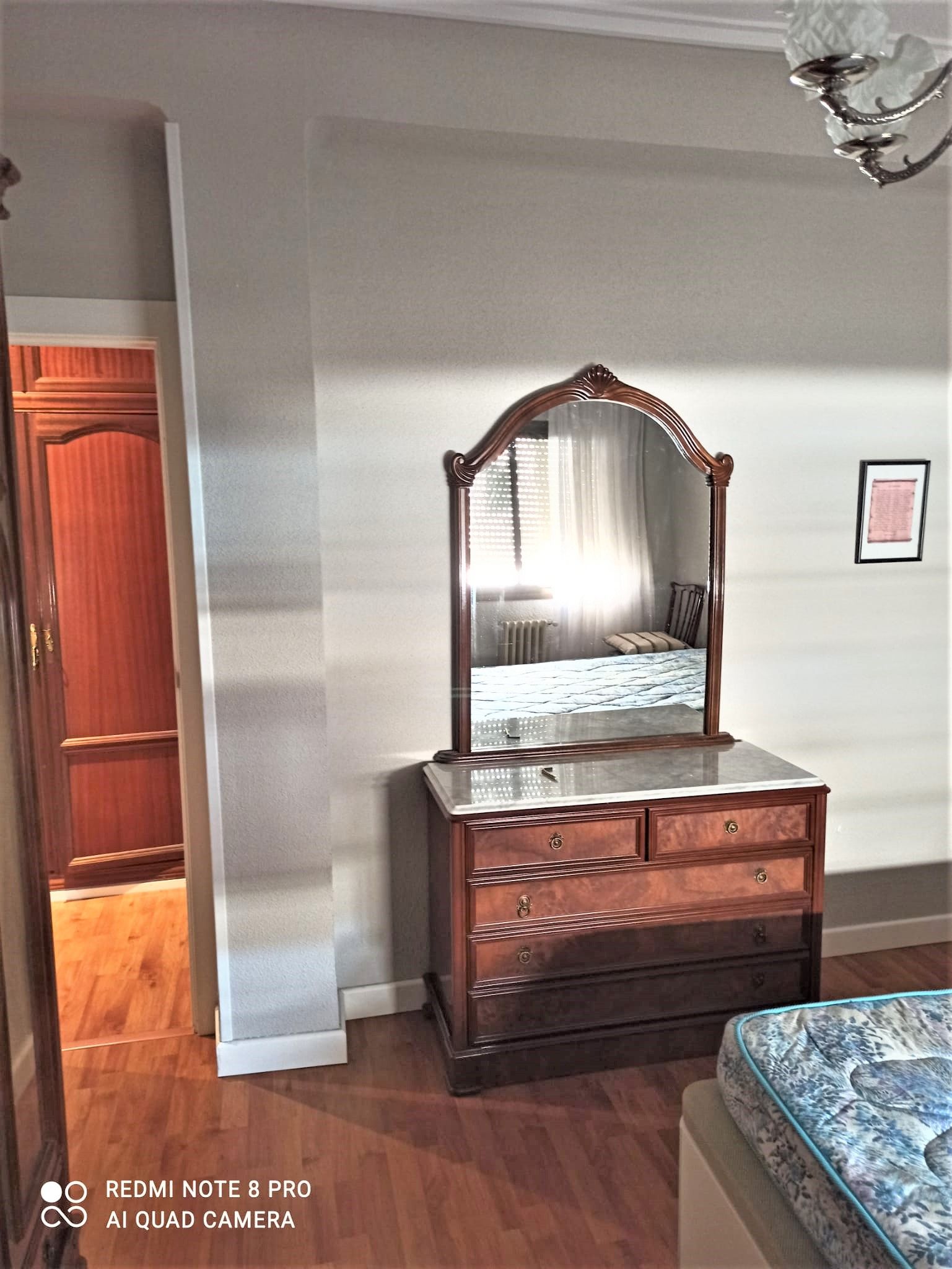 Bedroom of Flat to rent in Cáceres Capital  with Air Conditioner, Heating and Furnished
