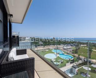 Terrace of Apartment for sale in Oropesa del Mar / Orpesa  with Air Conditioner, Heating and Terrace