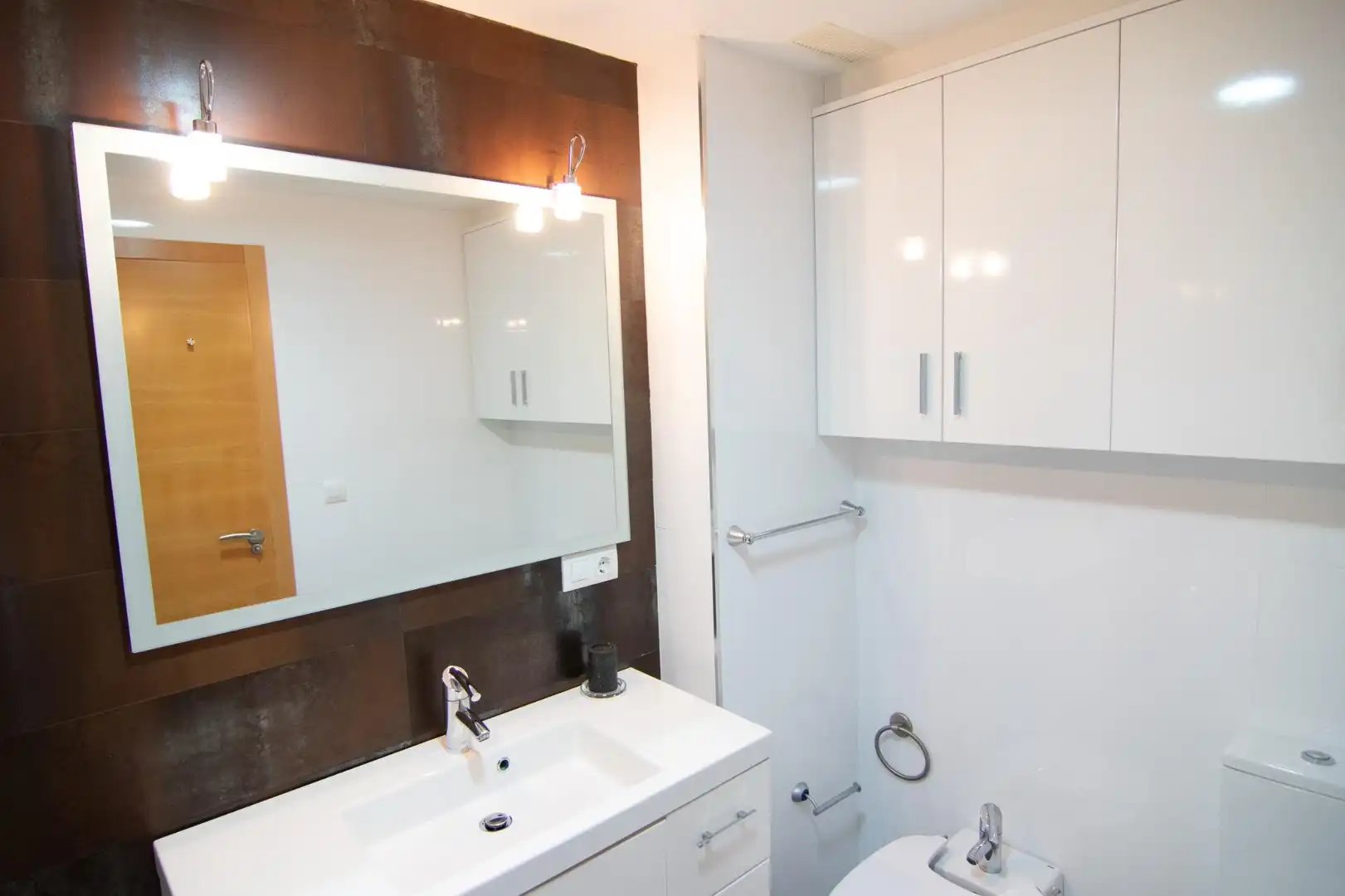 Baño de Apartamento en venta en Dénia con Aire acondicionado, Calefacción y Terraza