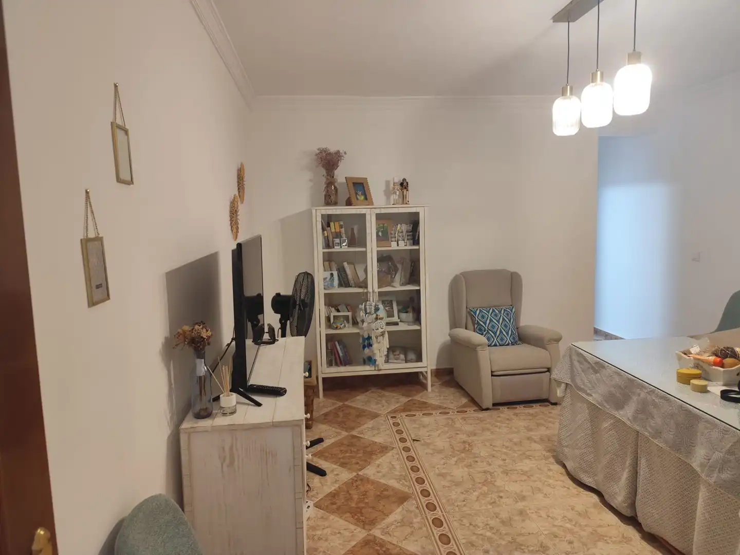 Sala d'estar de Pis en venda en Zafra amb Aire condicionat, Moblat i Balcó
