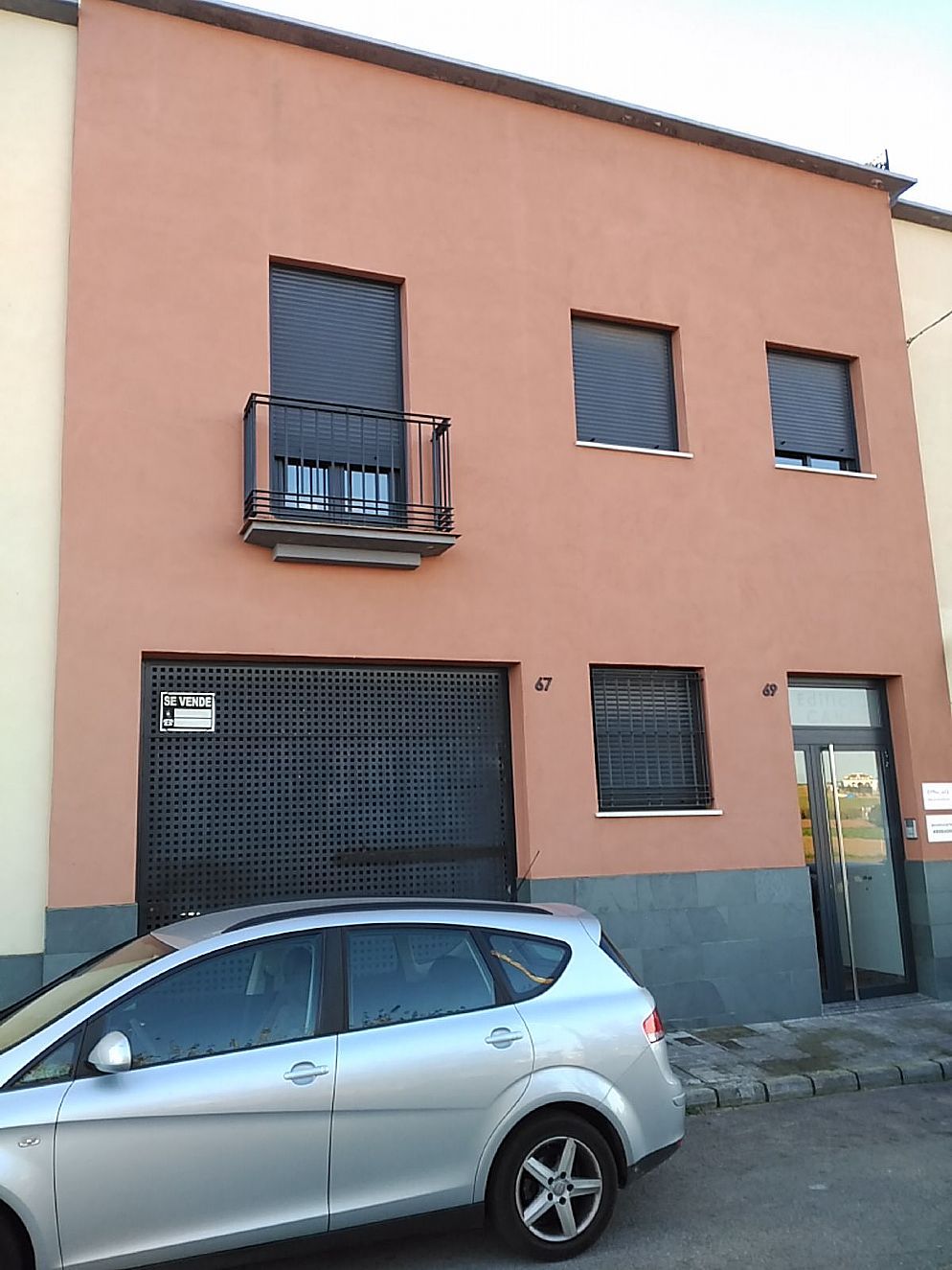 Vista exterior de Garatge en venda en El Viso del Alcor