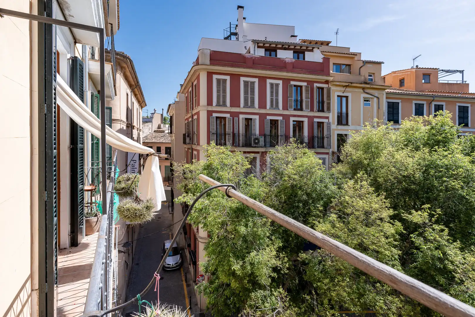 Außenansicht von Dachboden zum Verkauf in  Palma de Mallorca mit Klimaanlage, Möbliert und Balkon