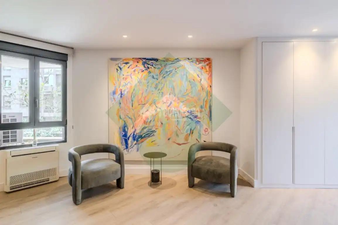 Sala de estar de Piso en venta en Madrid