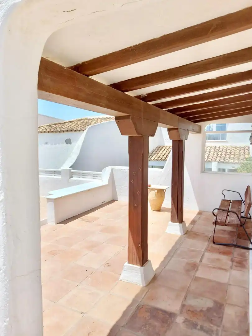 Terraza de Casa o chalet en venta en El Ejido con Aire acondicionado, Calefacción y Jardín privado