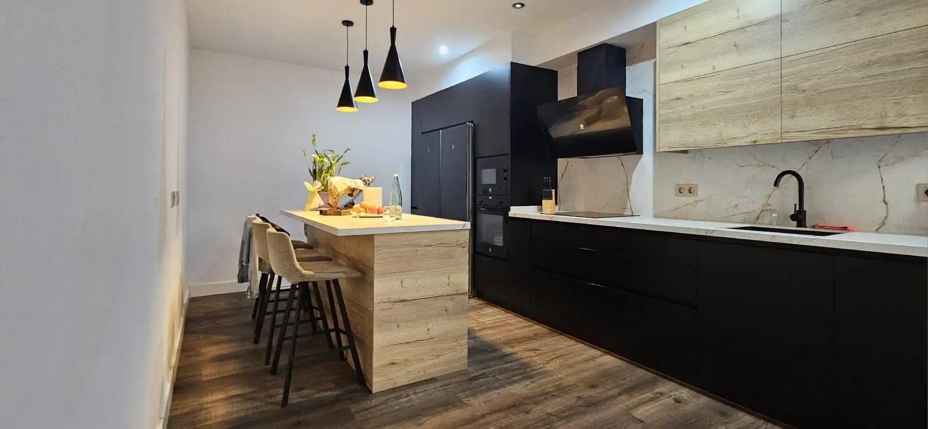 Kitchen of Flat for sale in El Ejido  with Air Conditioner, Terrace and Furnished