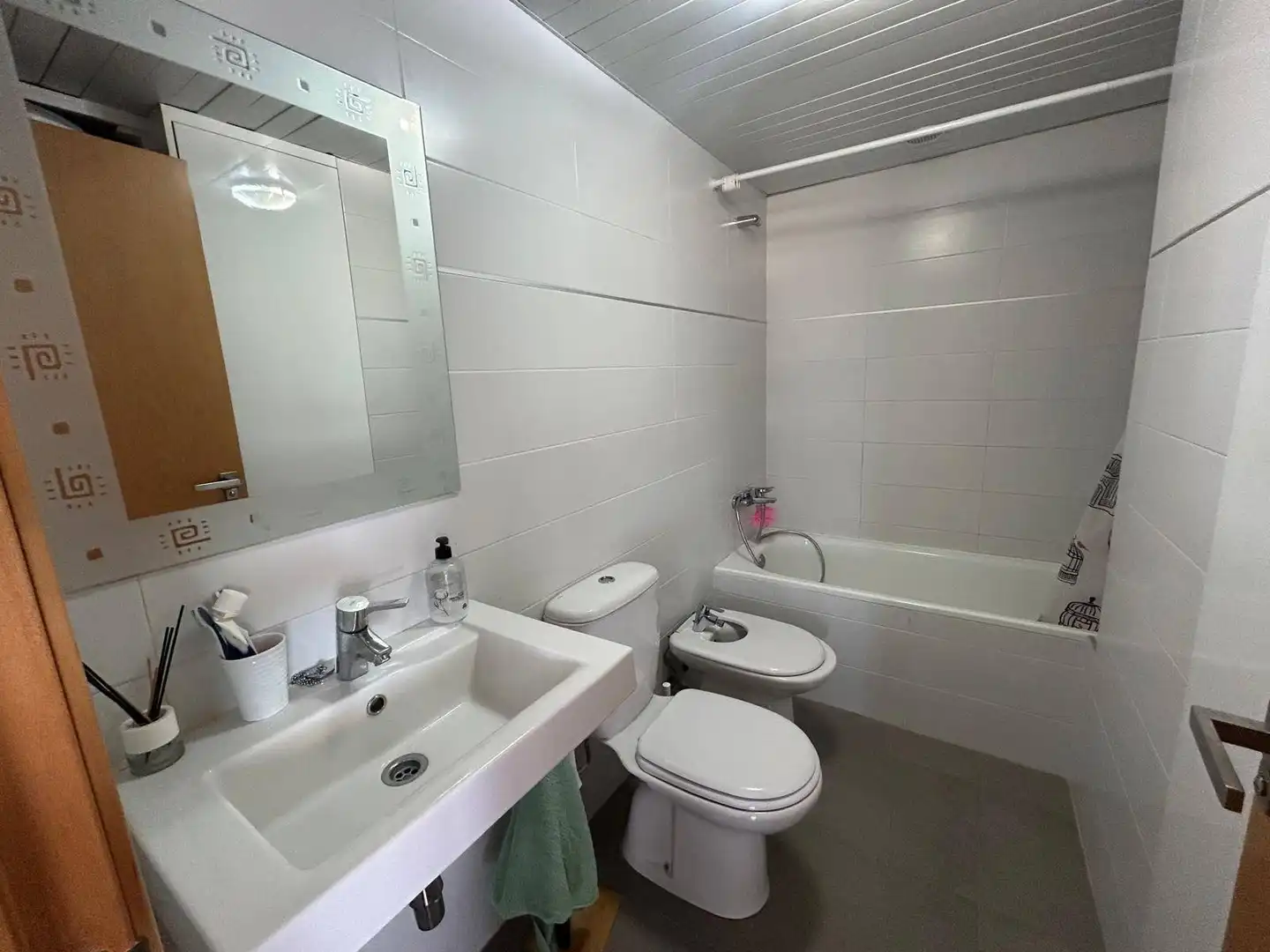 Badezimmer von Wohnungen zur Miete in Moncofa mit Klimaanlage, Privatgarten und Terrasse