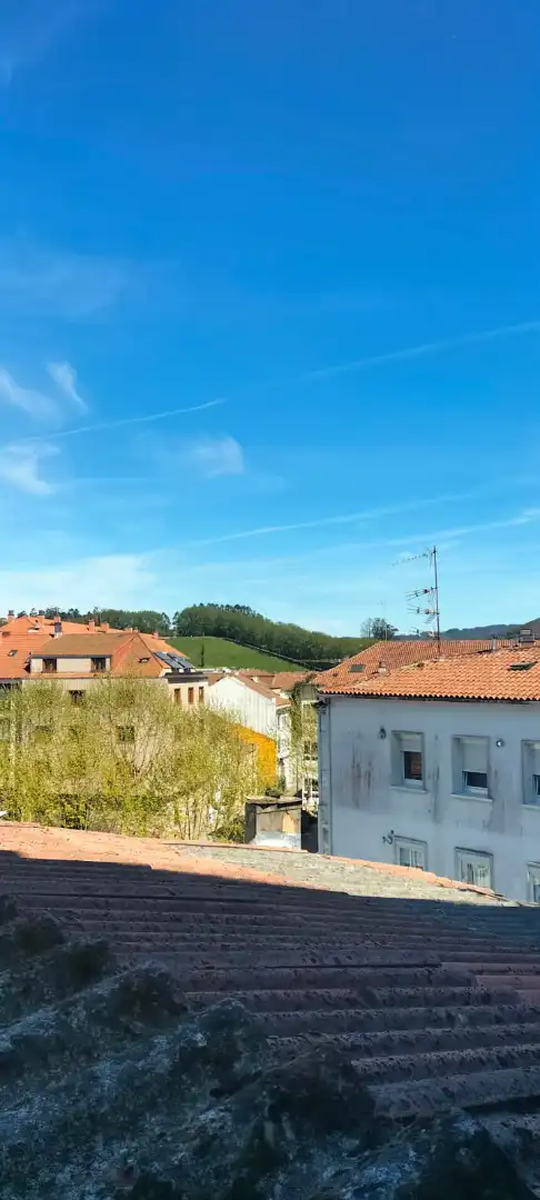 Vista exterior de Ático en venta en Santiago de Compostela  con Terraza y Balcón