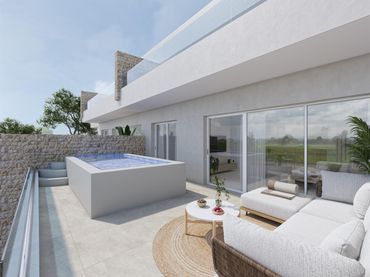 Bungalow mit Pool zum Verkauf in Pilar de la Horadada ciudad
