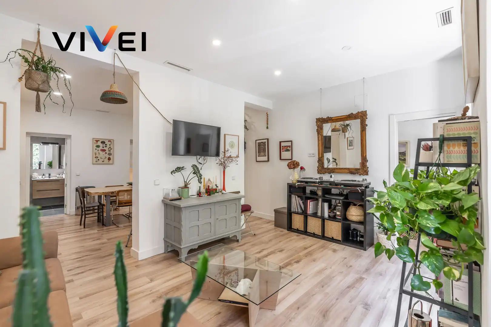 Living room of Flat for sale in Madrid  with Balcony