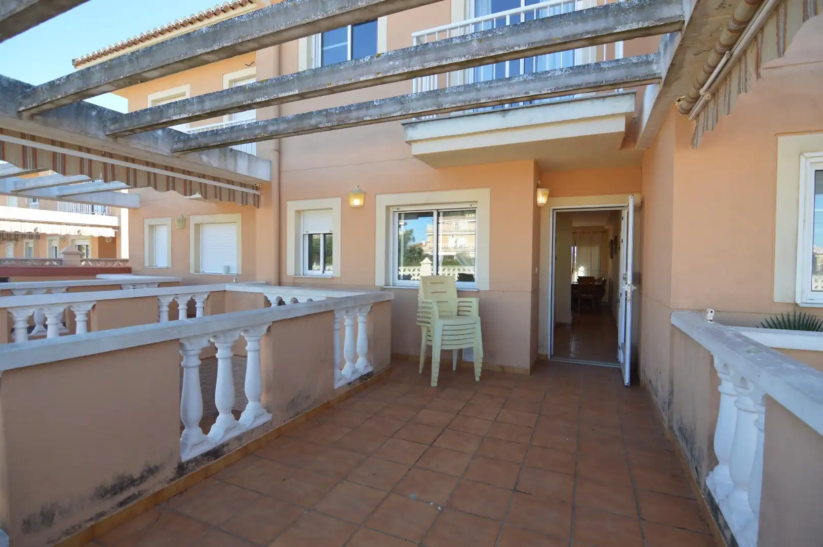 Terraza de Casa adosada en venta en Cullera con Jardín privado, Terraza y Amueblado