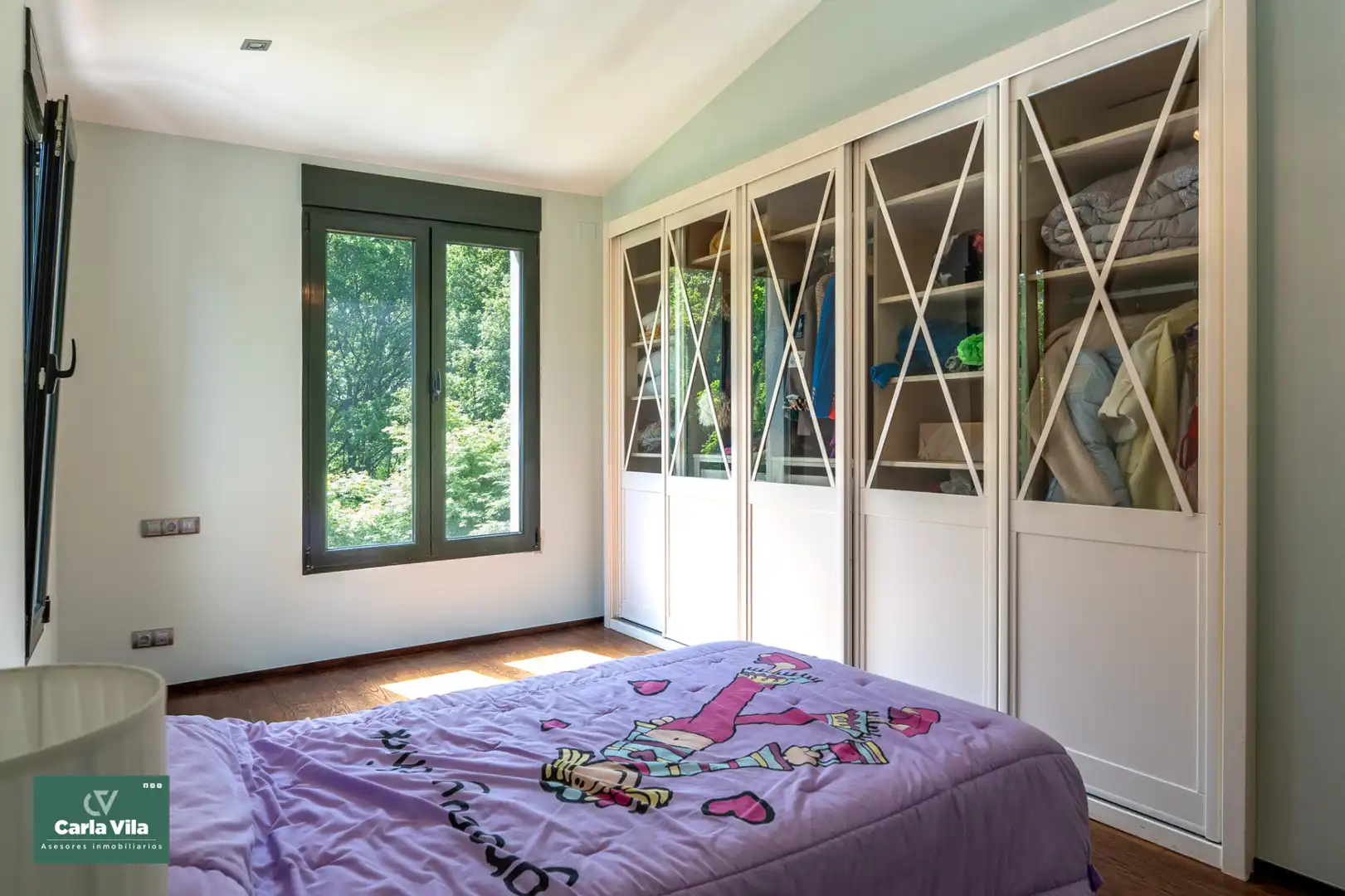 Schlafzimmer von Haus oder Chalet zum Verkauf in O Corgo   mit Heizung, Privatgarten und Parkett
