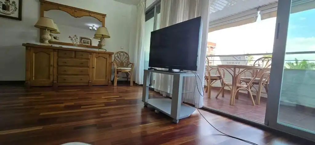 Sala de estar de Apartamento en venta en Mazarrón con Aire acondicionado y Balcón